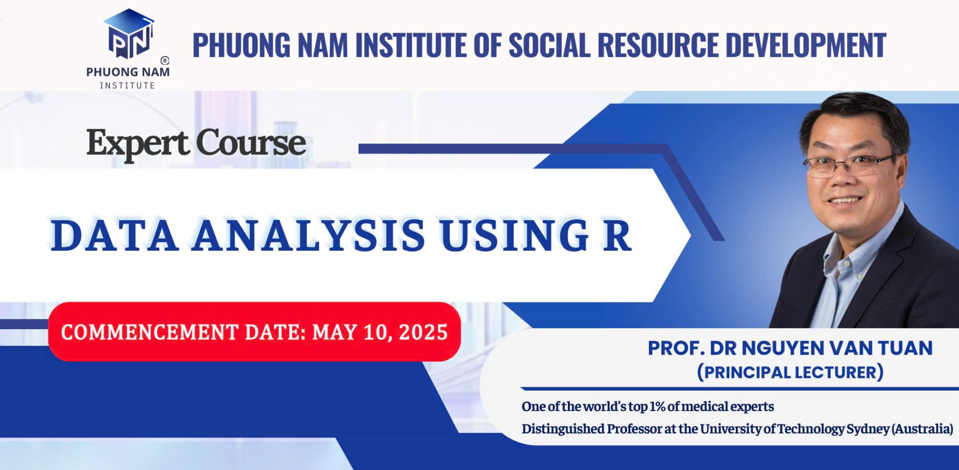 EXPERT COURSE “DATA ANALYSIS USING R”